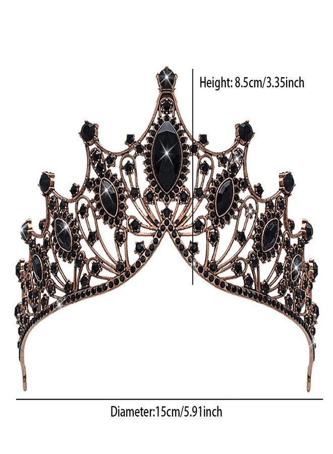 Rannyrena Rhinestone Crystal Tiara Crown for Women Silver Bridal Wedding Headband Elegant Princess Hair Accessories for Birthday Prom Quinceanera - Image 4